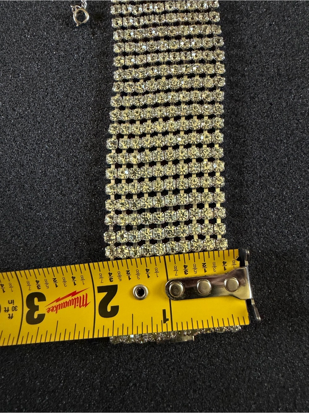 Vintage Rhinestone Bracelet - Picture 6 of 7